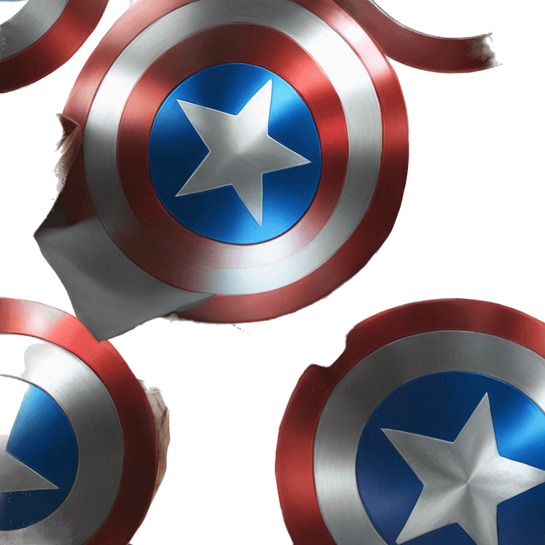 Captain America shield  emoji