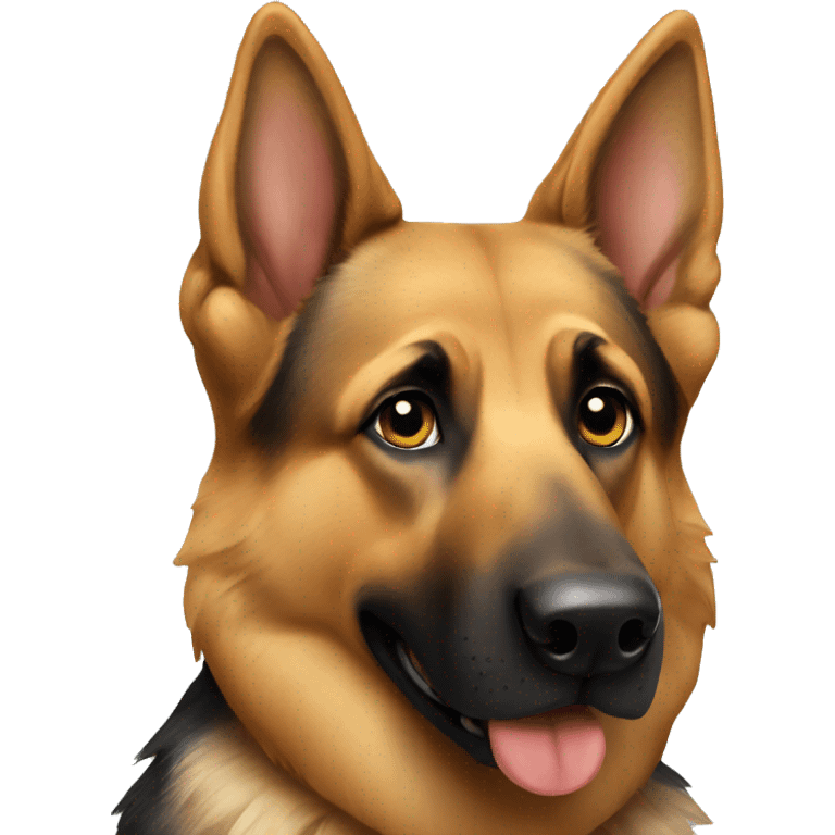 German shepherd emoji