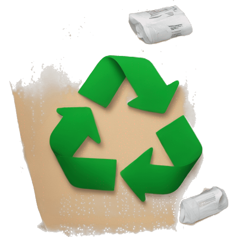 paper recycling plant emoji