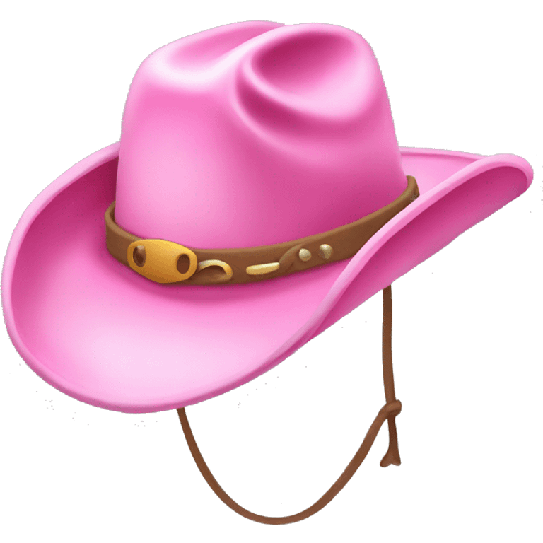 pink cowboy hat emoji