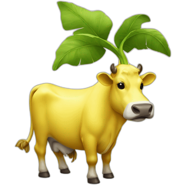 Banana Cow emoji