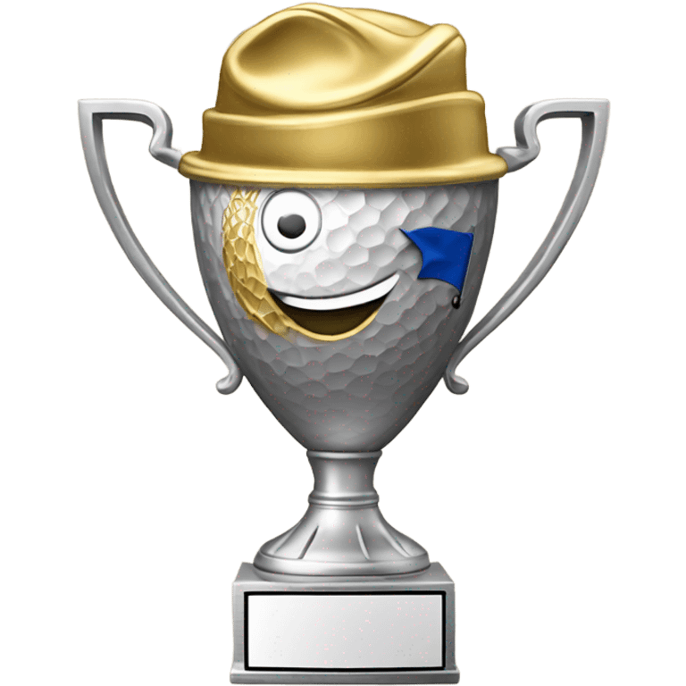 Ryder cup golf trophy emoji