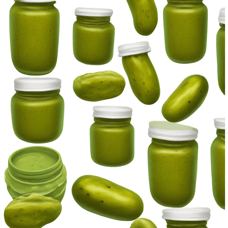 Pickle mustard emoji