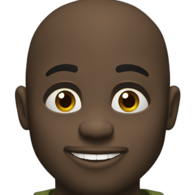 black-shrek emoji