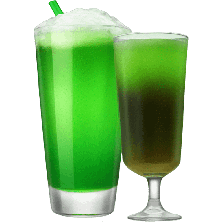 Midori drink emoji