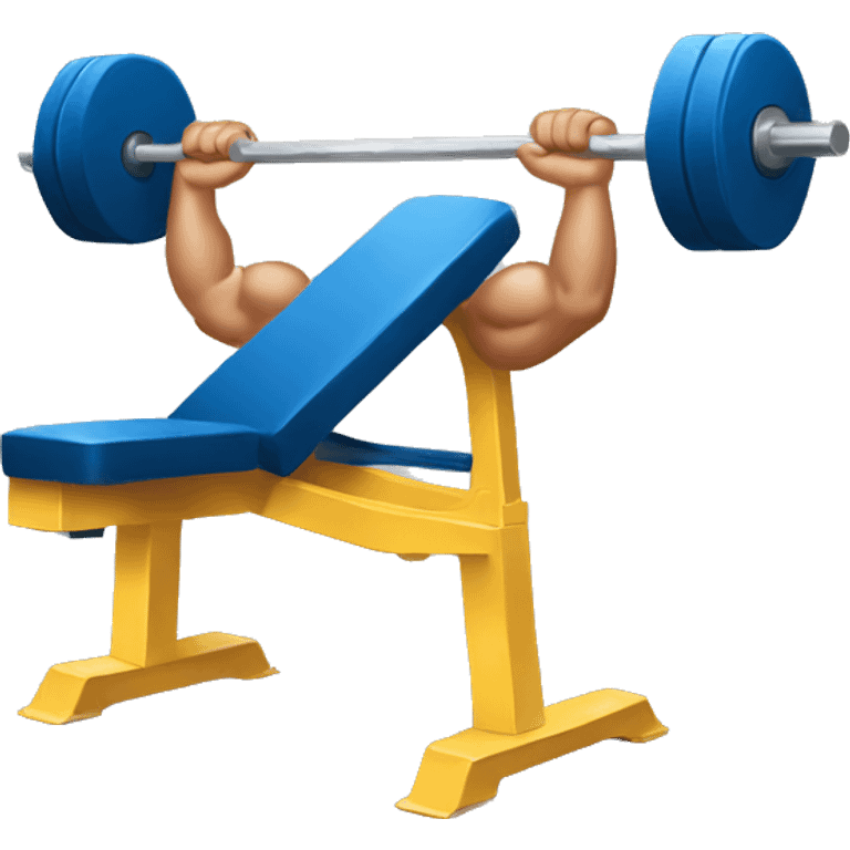 Bench press emoji