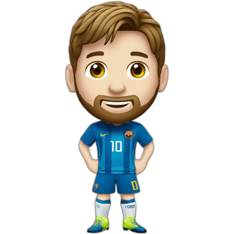 leo messi golden ball emoji