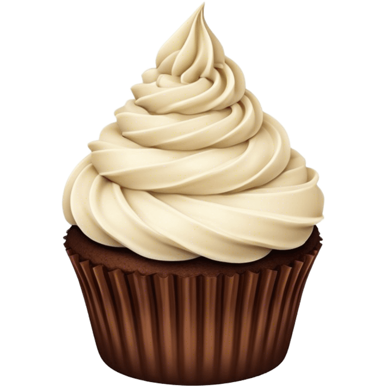 Baileys cupcake emoji