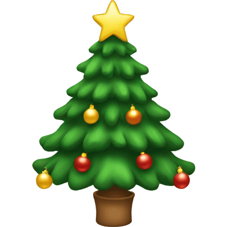 Christmas tree emoji