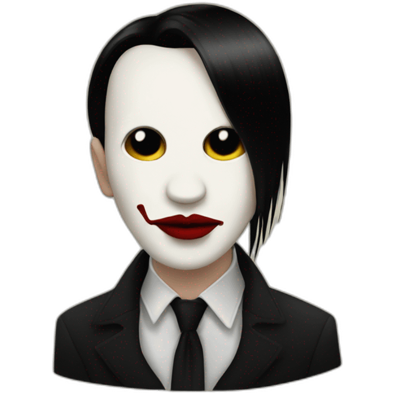 Marilyn Manson emoji