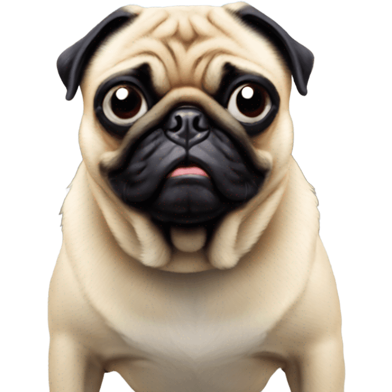 Spider man pug  emoji