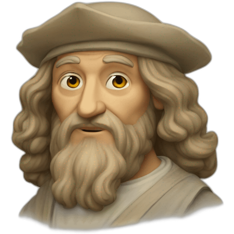 Leonardo da Vinci emoji