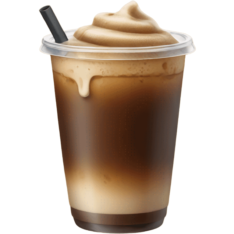 Iced coffee emoji