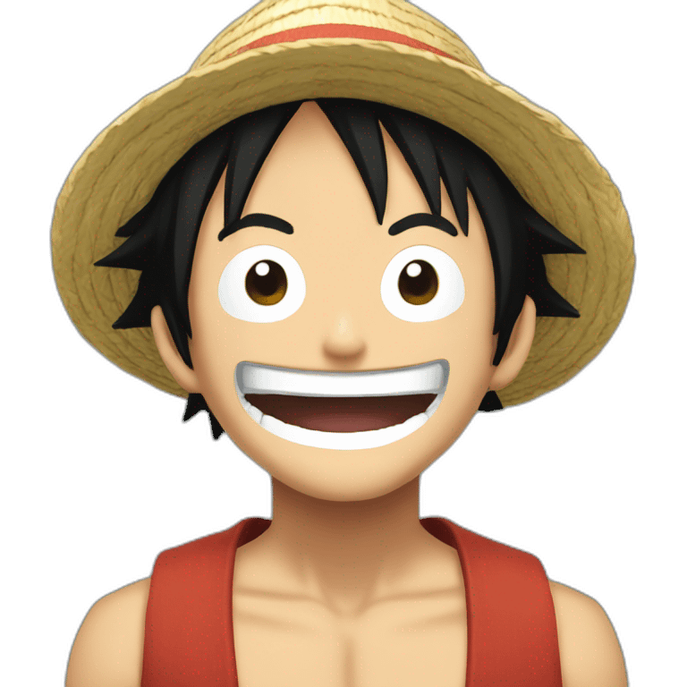 Luffy from One Piece emoji