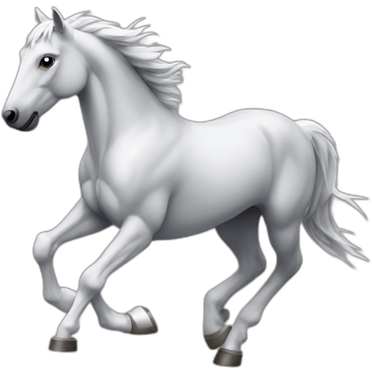 Mechanical Engineering running horse emoji