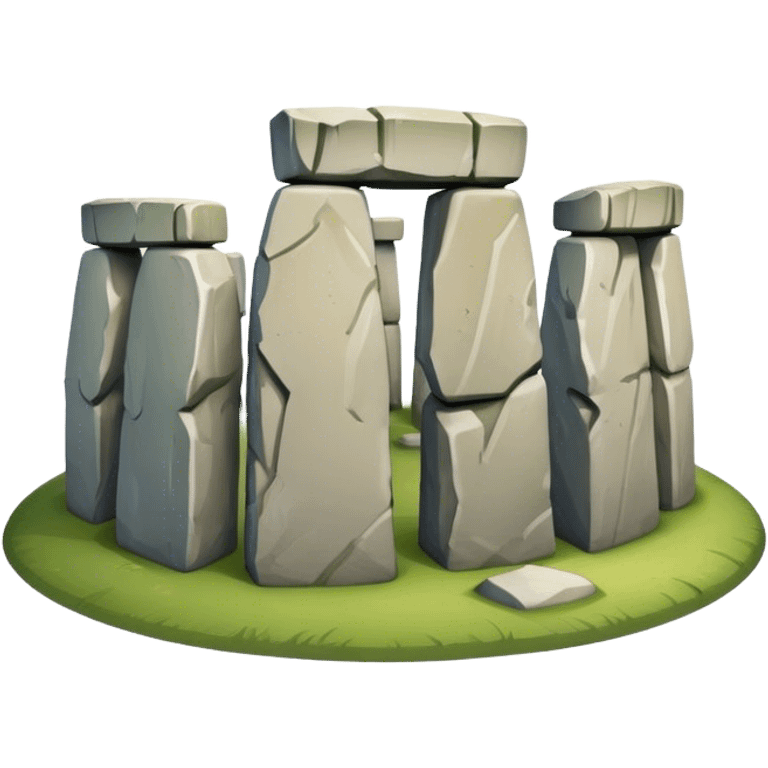 Cinematic Realistic Stonehenge Emoji emoji