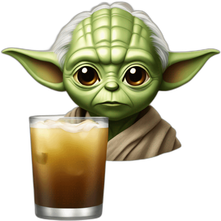 Drink yoda emoji