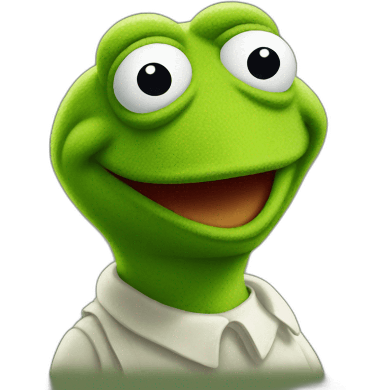 Kermit the frog emoji