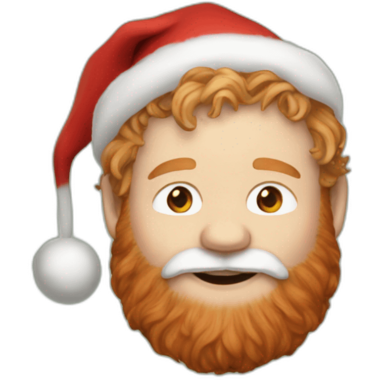 Ed sheeran santa claus emoji