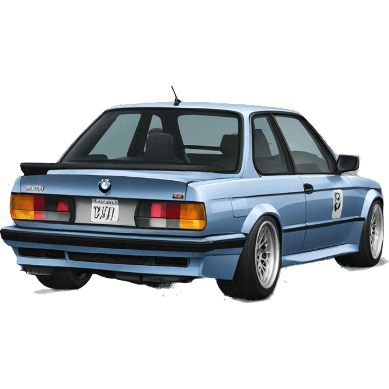 bmw E30 drifting emoji