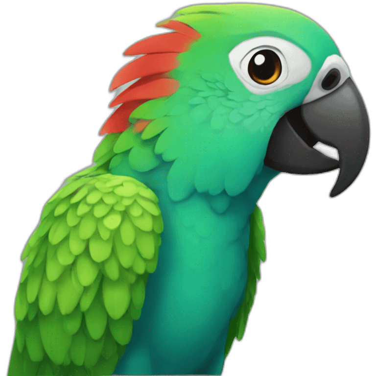 a parrot emoji