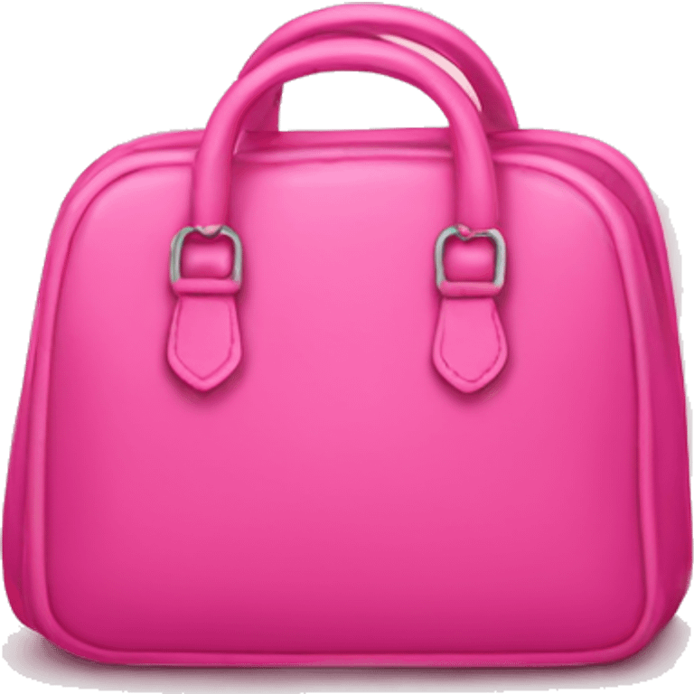 Pink bag emoji