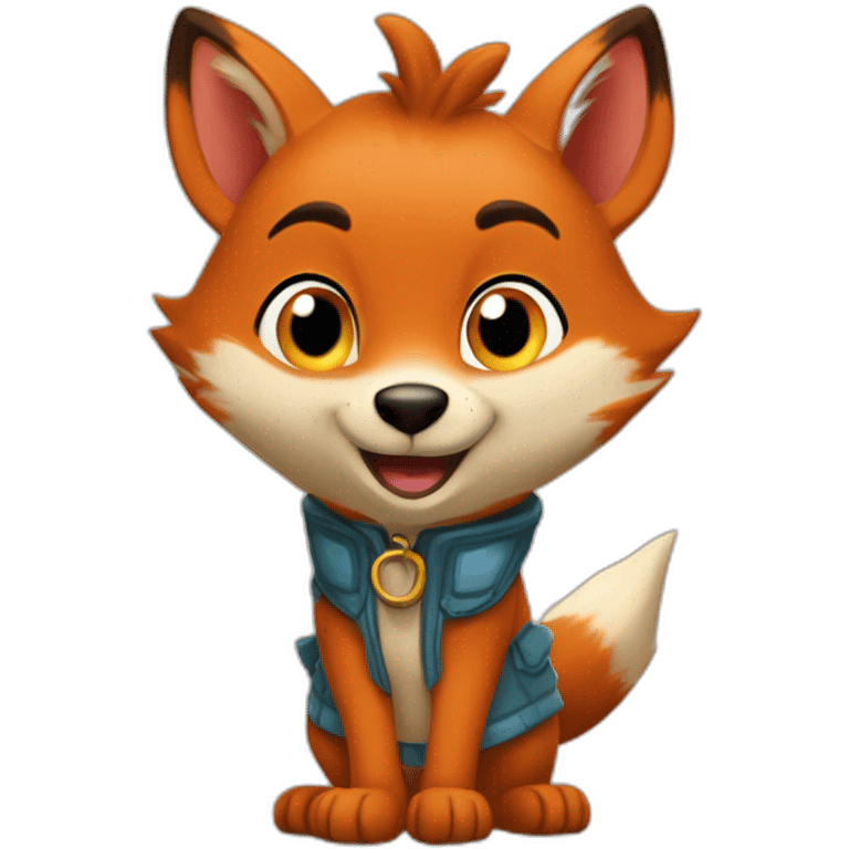 chipeur le renard de dora lexploratrice emoji