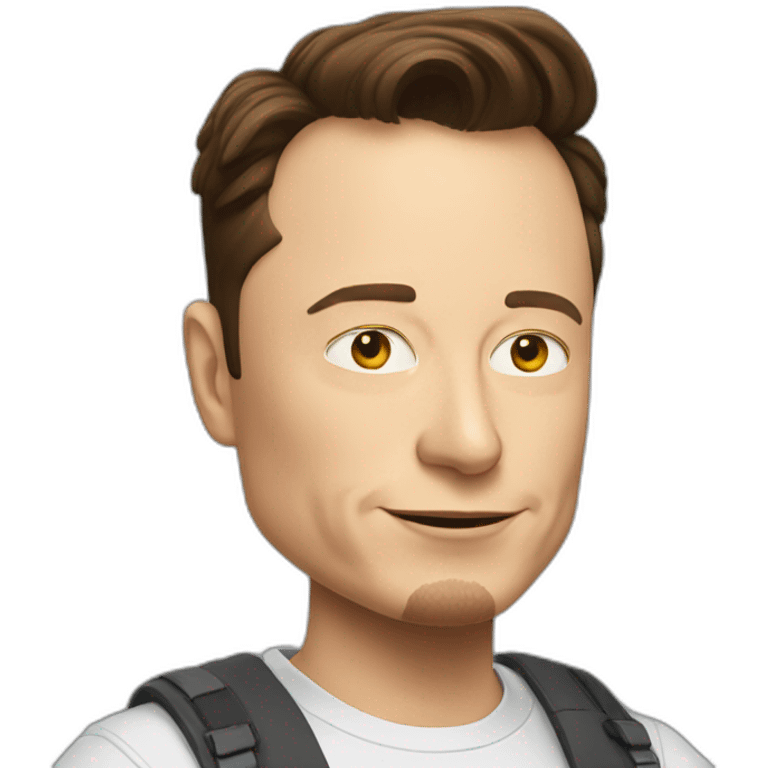 Elon musk high emoji