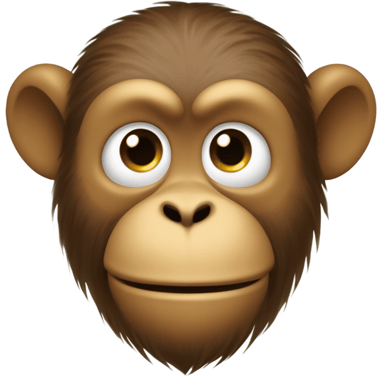 Chinese monkey emoji