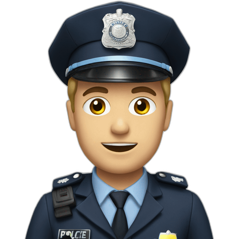 British police emoji