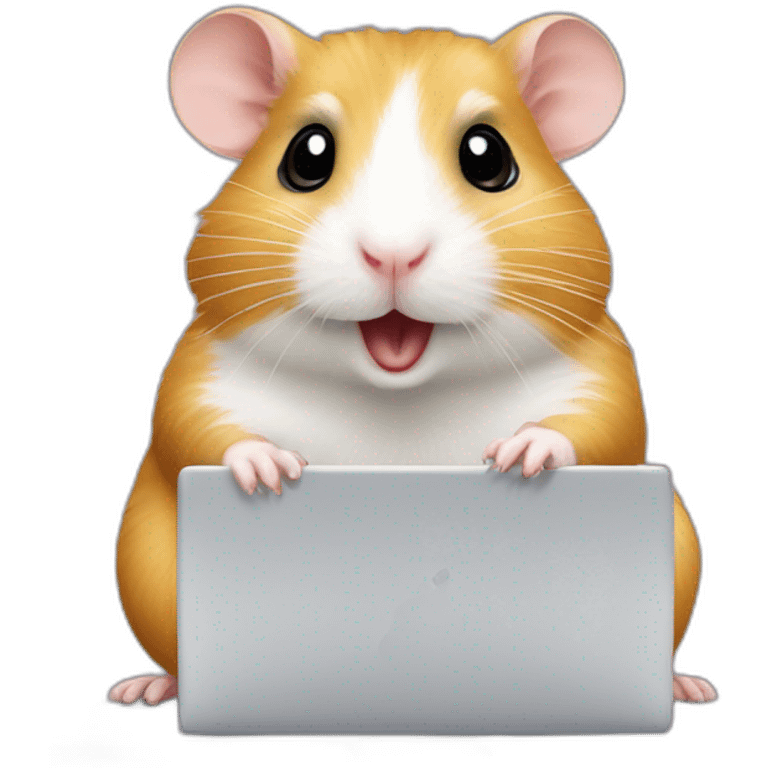 hamster-with-mac-book emoji