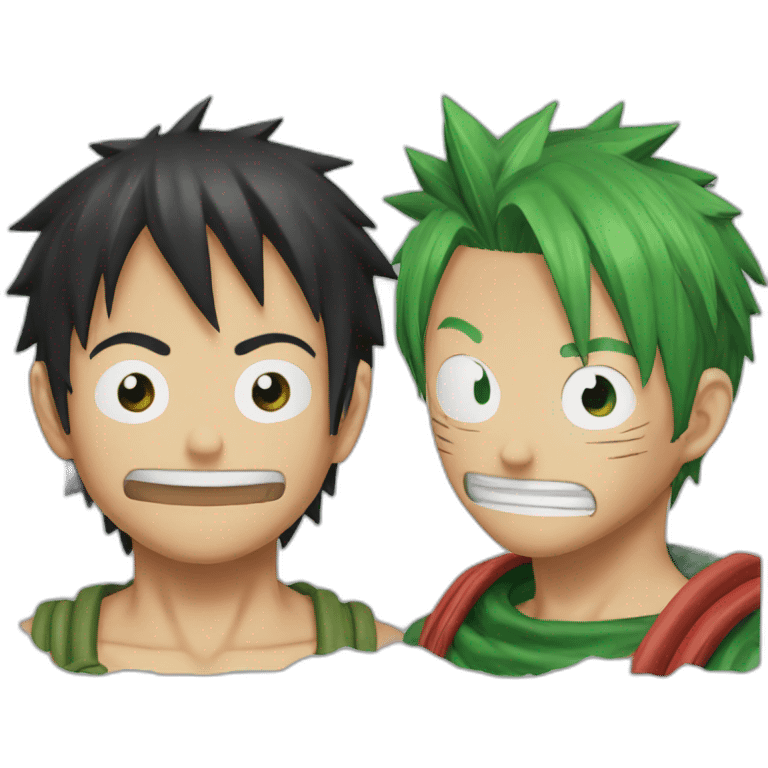 Luffy et zoro emoji