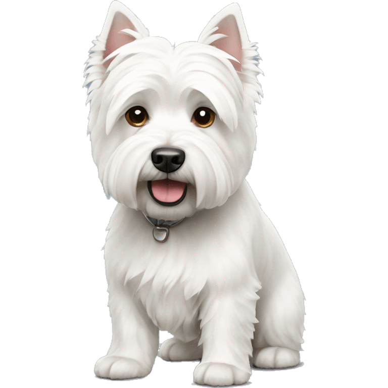 west highland white terrier full body emoji