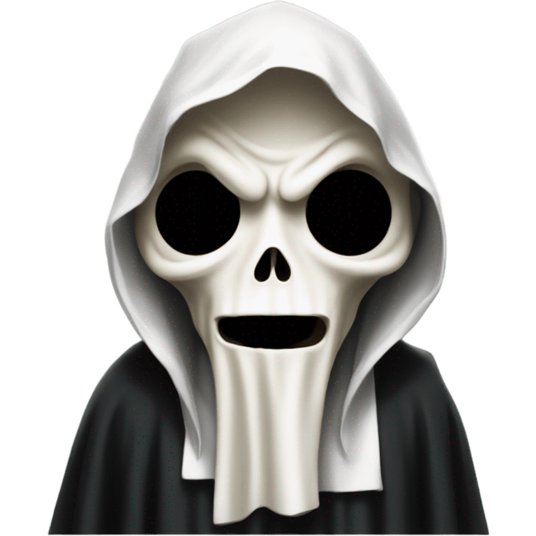 Ghostface from scream emoji