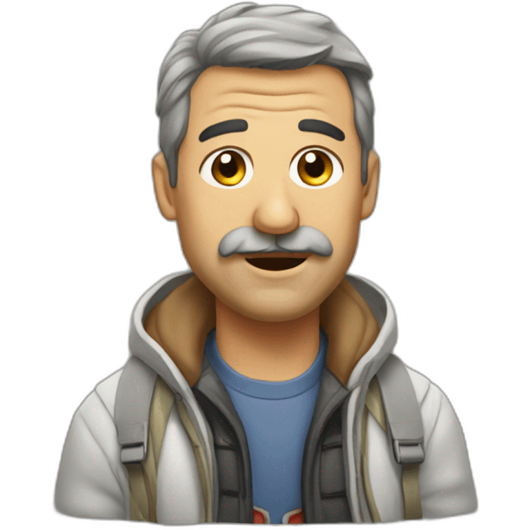 Bigard humouriste emoji