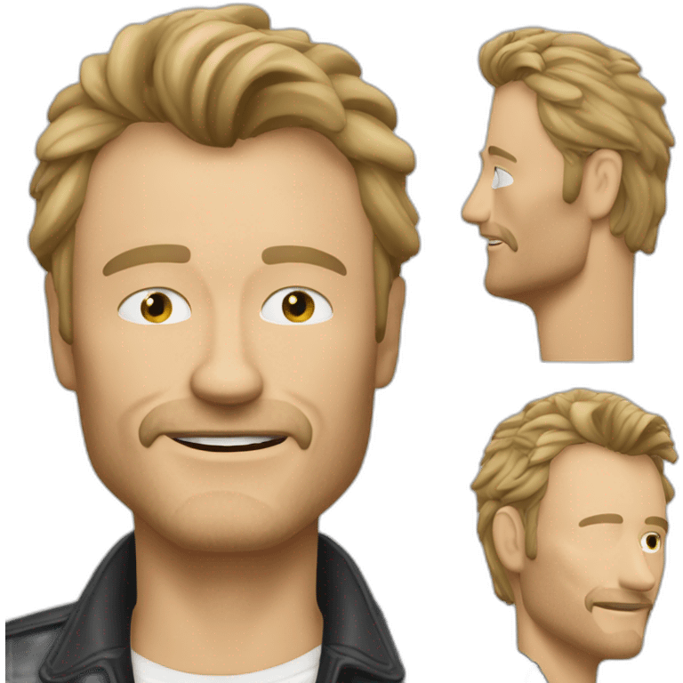 Jonny Hallyday qui dort emoji