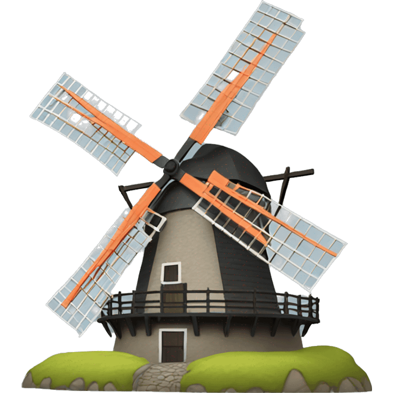 Dutch Windmill emoji