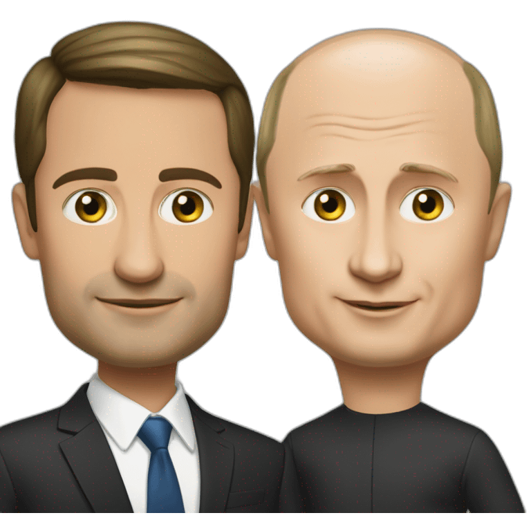 zelensky and putin friend emoji