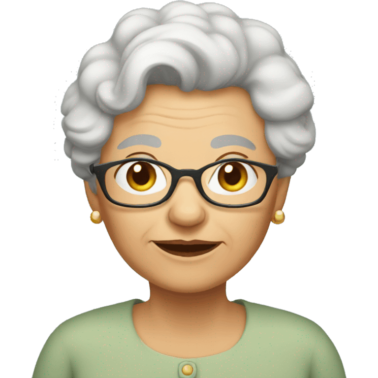 grandma emoji