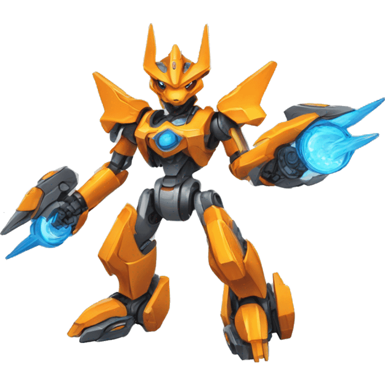 Futuristic Medabot-Charizard-Mecha emoji