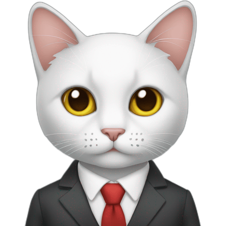 cat in a suit emoji