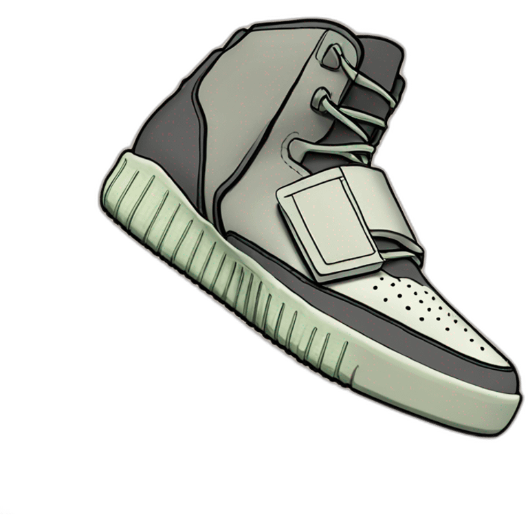 yeezy 750 emoji