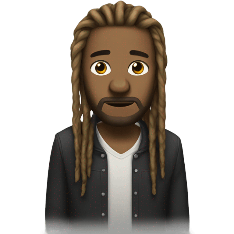 A Nonchalant Dreadhead emoji