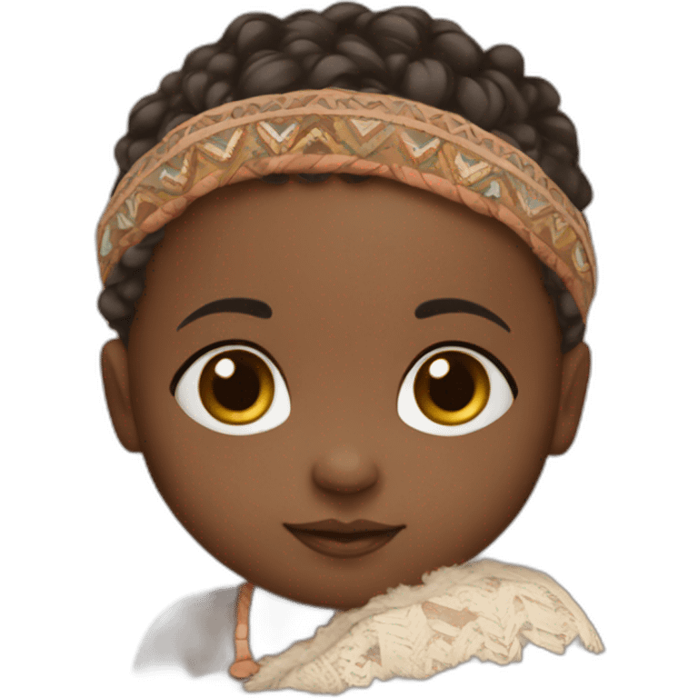 Newborn boho emoji