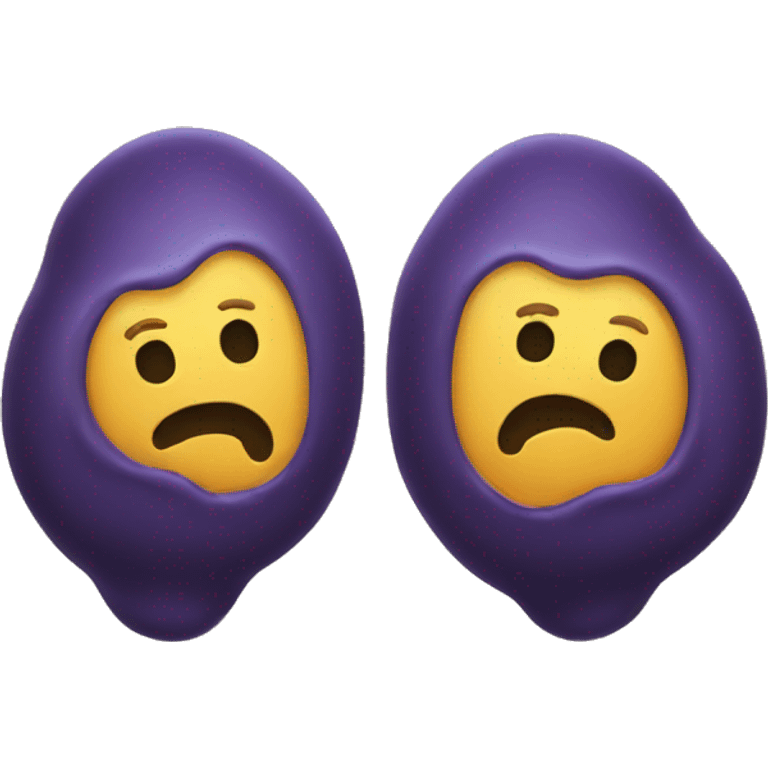 2 headed blob emoji