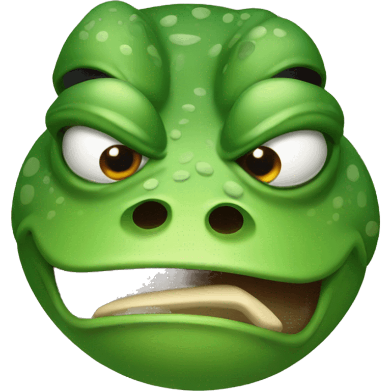 frog angry emoji