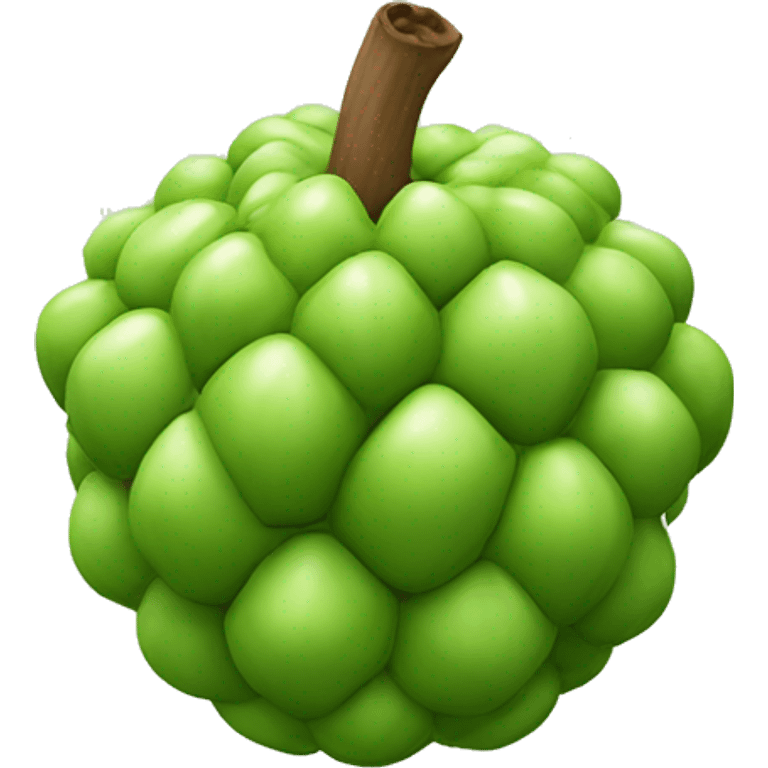 3D sugar apple  emoji