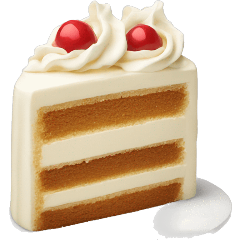 soft cream light vanilla cake emoji