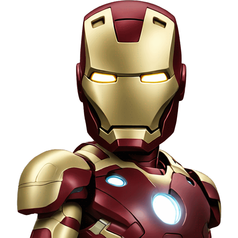 Ironman que salude emoji