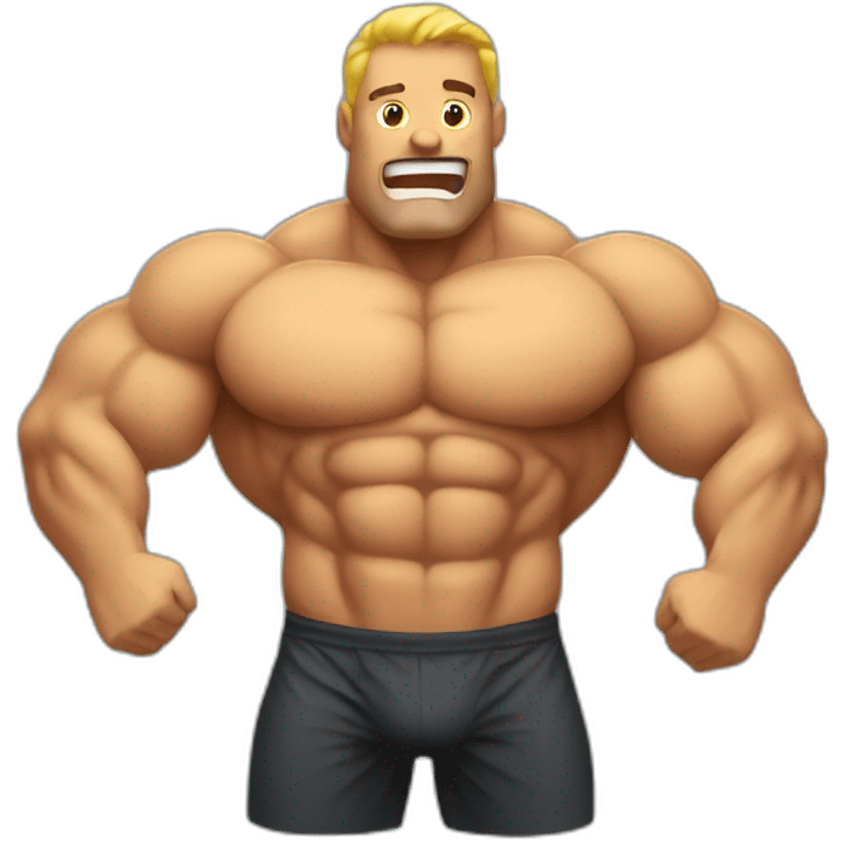 musculo inflado emoji